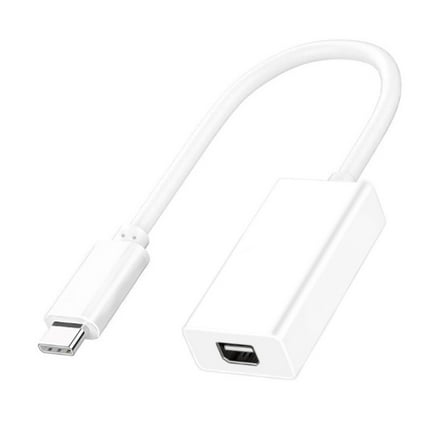 USB C To Mini DisplayPort Adapter USB3.1 Converter Cable For Laptop