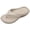 Gray, variant on Orthopedic Sandals for Women 2026 Arch Support Platform Flip Flops Comfortable Summer Home Slippers Beach Shoes Gray Size 6.5