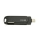 thumbnail image 4 of Memoria USB Para Teléfono, C 2 En 1, Portátil, Giratoria, De Metal, Impresora 4620, Tipo USB 3.0, Unidad Flash Para Tabletas, Almacenamiento De Imágenes, Color Negro, 256 GB, 4 of 7