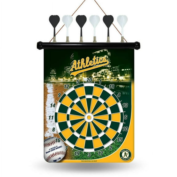 Oakland MLB Athletics A's Magnetic Dart Board