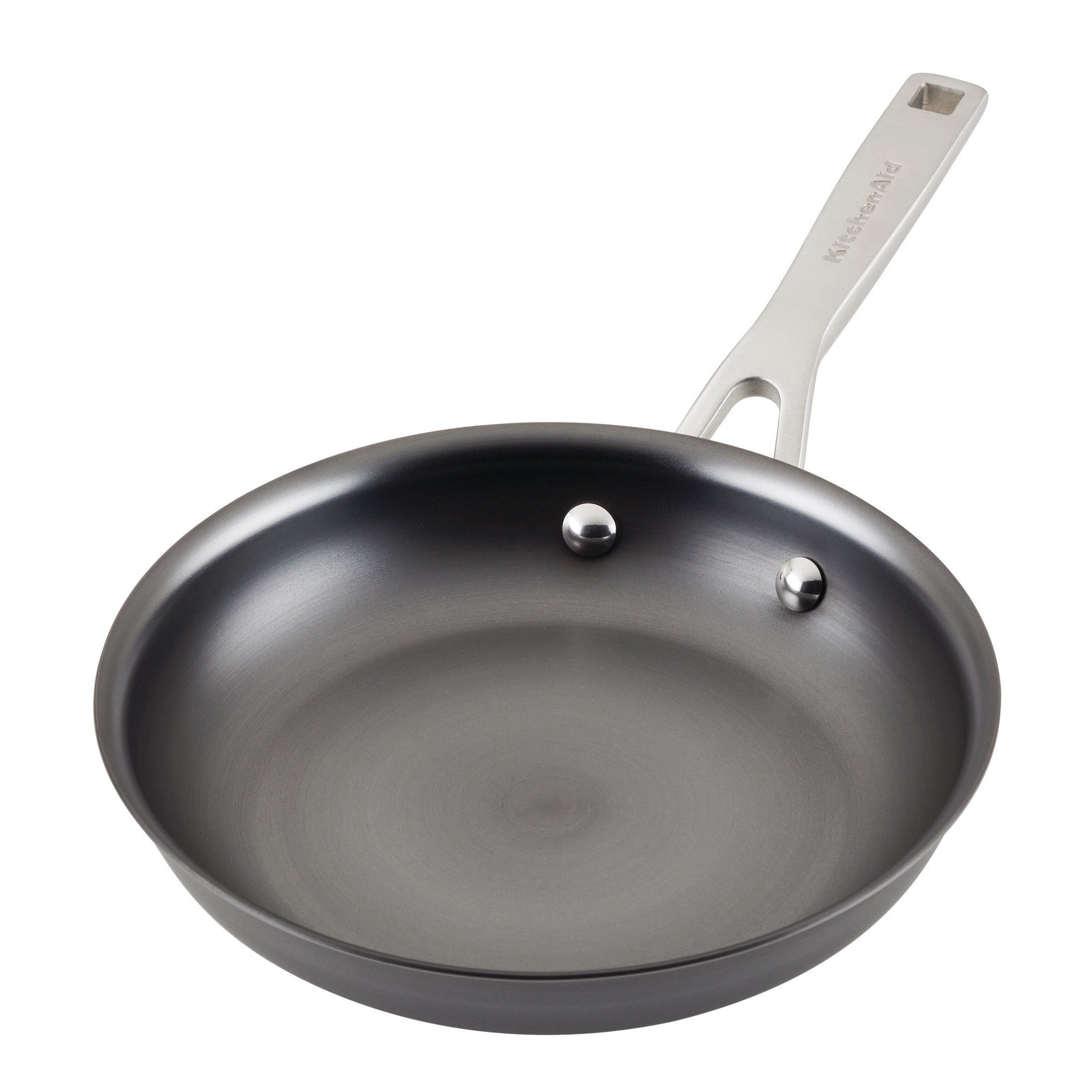 KitchenAid NITRO Carbon 8.5 Inch Steel Skillet, Induction Compatible, Metal Utensil, Broiler and Oven Safe to 750°F,