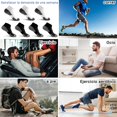 thumbnail image 5 of 7 Pares Calcetines de Hombre, Calcetas de Algodón Transpirables y Antiderrapantes, Tines Deportivas, Gym, Running, Tenis, Escalada, Fútbol y Baloncesto, 5 of 5