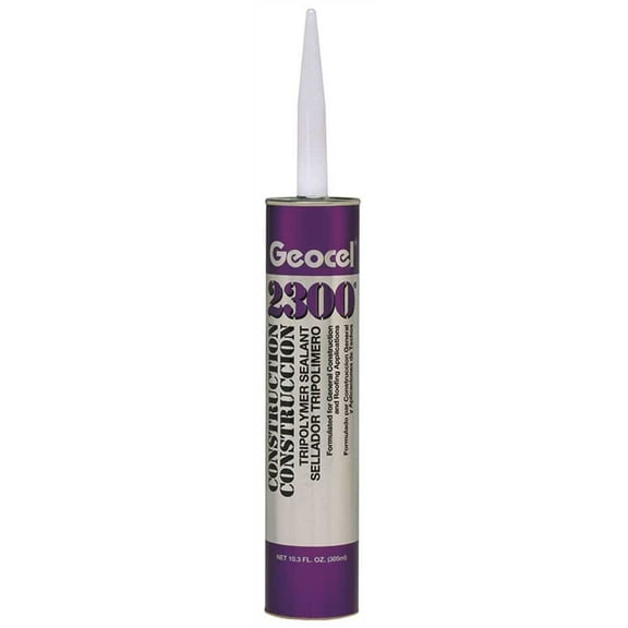 Geocel Construction Tripolymer Sealant 2300 - Clear - 10.3 oz
