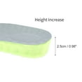 thumbnail image 2 of Unique Bargains 2 Pair Height Increase Shoe Inserts Green, Gray 7, 2 of 6