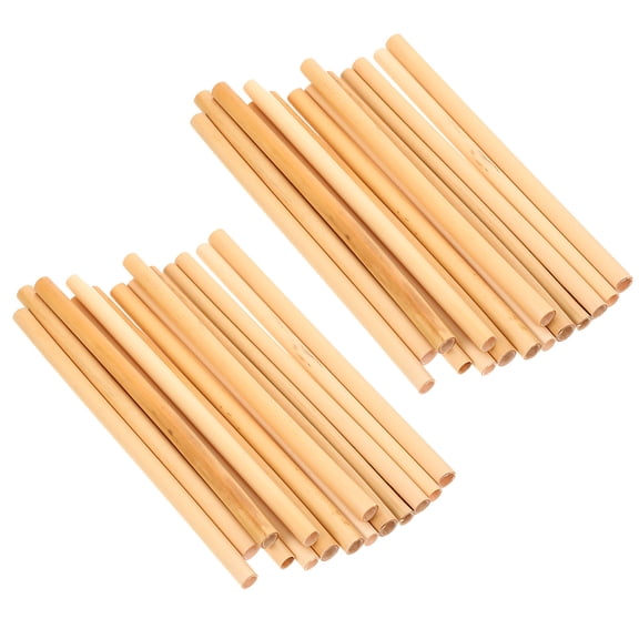 PAMINGONO Reed Tubes for Mason Bee Houses Natural Material Easy Install 100Pcs