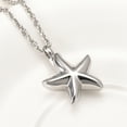 thumbnail image 2 of Starfish Cremation Pendant Small Urns for Ashes Keepsake Urn Necklace, 2 of 5