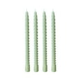 thumbnail image 2 of sruoe Taper Candles, Unscent Candles, Tabletop Candles Decoration, Taper Candle Holders Candles, Long Spiral Premium Wax Candles, Candlelight Dinner Candles for Home, Birthday Party, Green Candles, 2 of 6