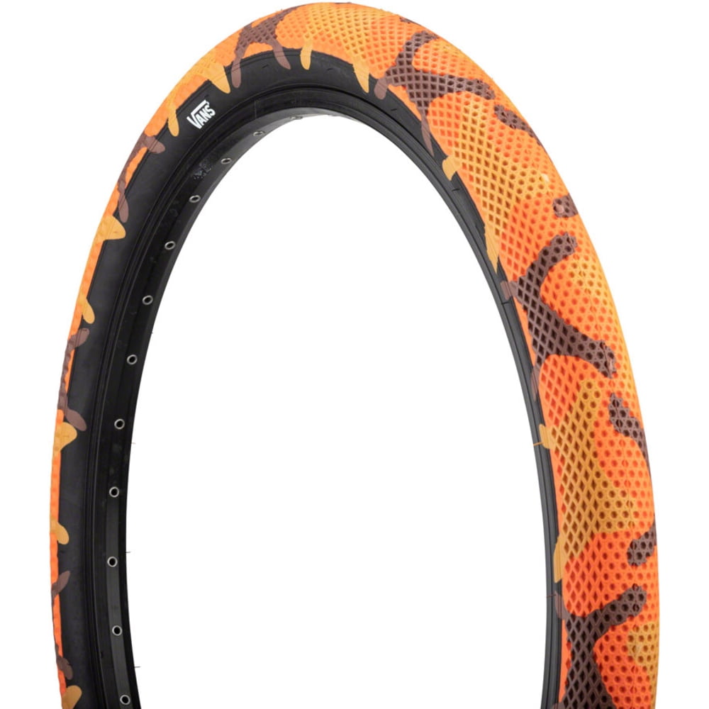 Cult X Vans Tire 29 x 2.1, Clincher, Wire, Orange Camo/Black