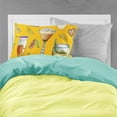 thumbnail image 2 of Drinks and Cocktails Gold Fabric Standard Pillowcase, 2 of 2