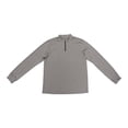 thumbnail image 1 of Sudadera Athletic Works para Caballero Medio Cierre Secado Rápido Gris Talla M, 1 of 4