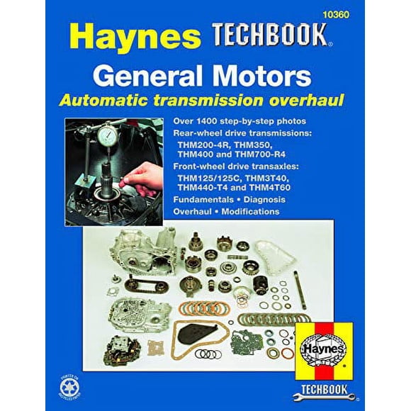 General Motors Automatic Transmission Overhaul Haynes Techbook (Haynes Repair Manuals)