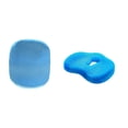 thumbnail image 1 of Seat Cushion for Tailbone Pain Relief Honeycomb Gel Seat Cushion for Long Sitting Chair Cushion for Office Chair and Car 16 X 13 X 2 Inch with Removable Ice Silk Cover, 1 of 6