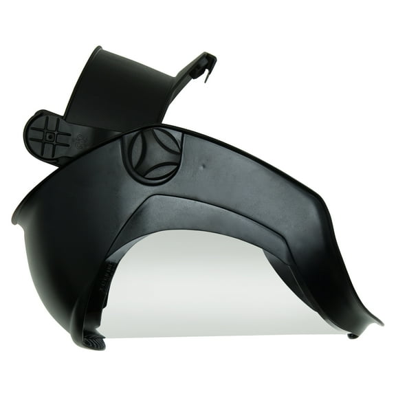 Honeywell Uvex Bionic Face Shields, Polycarbonate, Anti-Fog/Hardcoat Visor, Clear/Black Matte