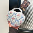 thumbnail image 6 of Stylish Travel Makeup Case With Unique Blue Floral Cosmetic Bag Sophisticated Toiletries Bag Women Who Love Organization, 6 of 7