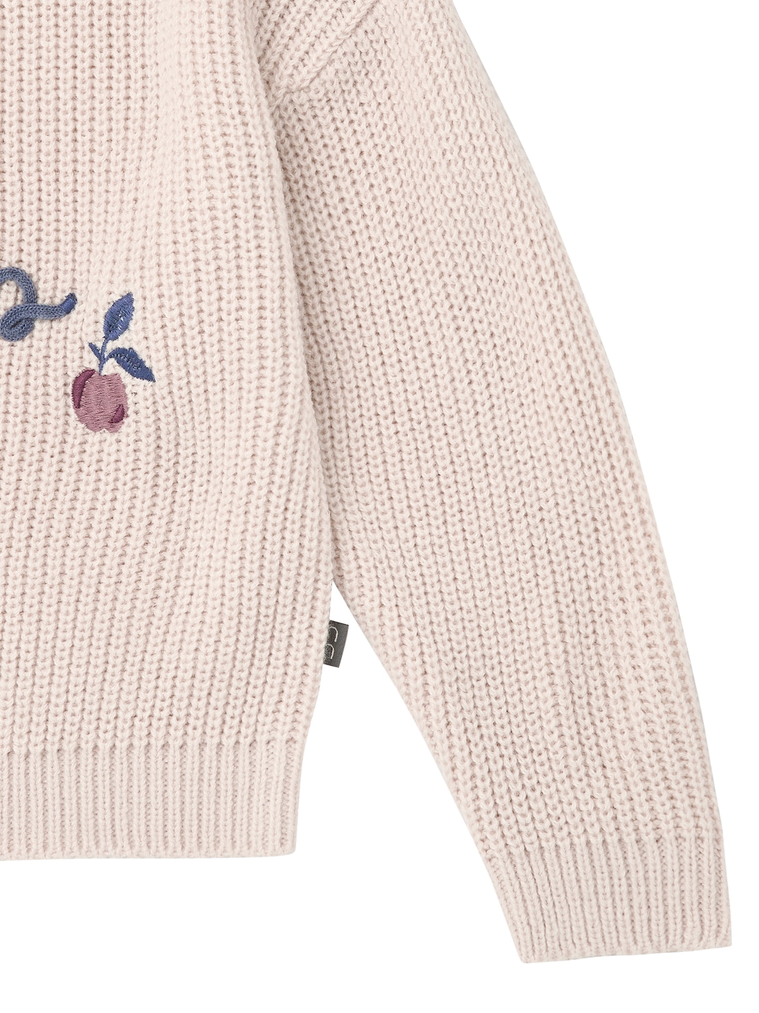 Modern Moments by Gerber Toddler Girl Affirmation Sweater, Sizes 12 Months - 5T