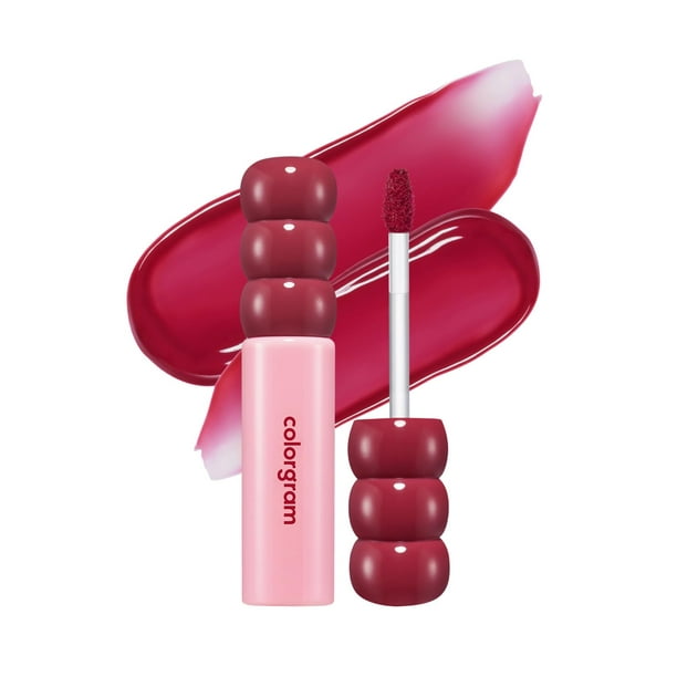Tinte de labios COLORGRAM Fruity Glass Tint 18 Cherry Villain