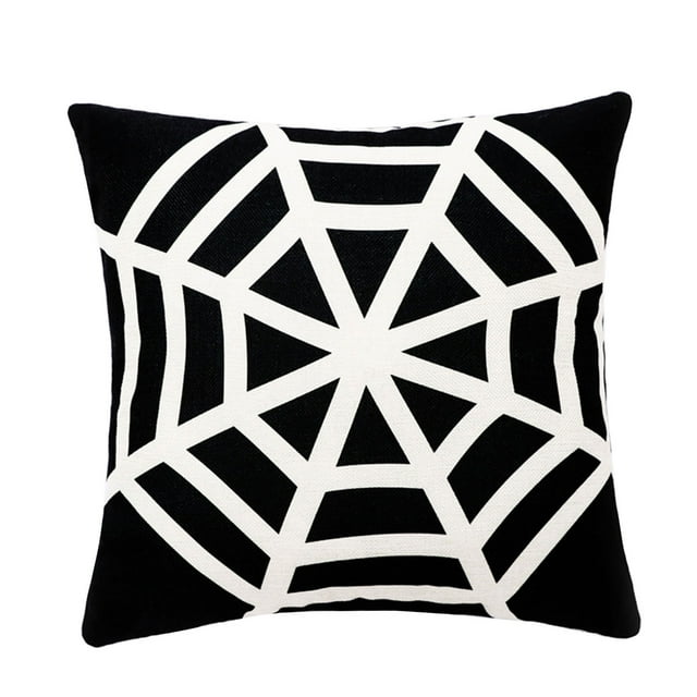 Wangscanis Pillow Cover, Halloween Cartoon Patterns Print Square Pillowcase