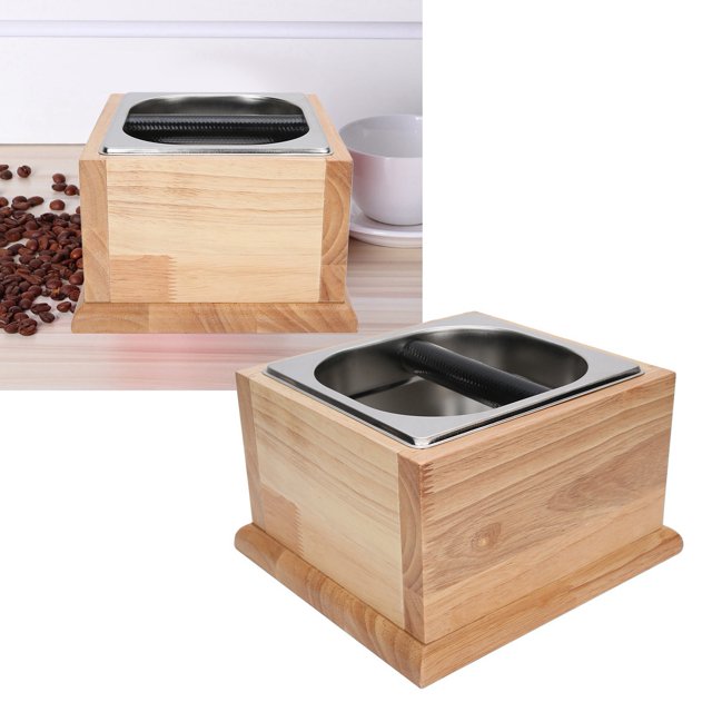 Stainless Steel Knock Box, Durable Knock Box, Stainless Steel For Coffee Shops Milk Tea Shops L
