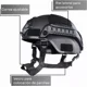thumbnail image 5 of Casco Paintball Táctico Ajustable Para Militar Protección, 5 of 8