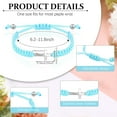 thumbnail image 2 of Cross Friendship Bracelet Adjustable Braided Rope Jesus Christian Cross Bracelets Matching Couple String Lucky Strand BFF Wristband for Women Men Boy Girls Easter Baptism, 2 of 10