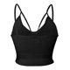 thumbnail image 5 of Blusa Dama Crop Top Ombliguera Canalé Moda Mujer Ribete Gym LOLE Blusa, 5 of 5