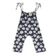 thumbnail image 4 of Odeerbi 2-13 Años Niñas de Verano Mono Margarita Impresión Camisola Romper Casual Transpirable Cómodo Monos Correa Bib Pantalones En General Traje de Juego, 4 of 4