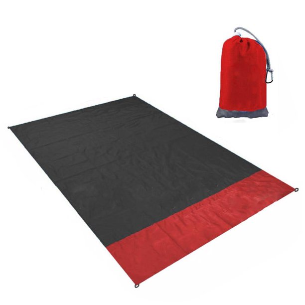 Alfombra de nailon para exteriores, manta , 78 pulgadas, impermeable, portátil, a prueba de arena, para playa, parque, camping, Soledad Manta de picnic al aire libre
