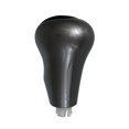 thumbnail image 4 of Tignapoo Black Leather Gear Shift Knob for Honda Civic 2006-2011, 5-Speed with Optional 6-Speed, Metal Finish, Replacement Part 54102-SNA-A01, Compact Design, 4 of 6