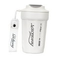 thumbnail image 4 of GROWTH TANK Bouteille d'Eau en Acier Inoxydable 480 ml avec Poignée Réutilisable pour Blanc, 4 of 9