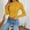 Yellow, variant on JJHGVB Thermal Sweater for Women Long Sleeve Sweaters for Women Fitted Shirts for Women Tops for Women Summer Fall Sweaters Women's Fashion Womens Summer Tops Beige L