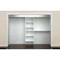 thumbnail image 6 of ClosetMaid  SuiteSymphony 25 in. Closet Organizer with Shelves, 6 of 7