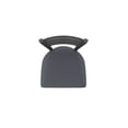 thumbnail image 3 of 410 Jackie 25" Swivel Counter Stool with Pewter Finish and Canter Storm Seat, 3 of 4