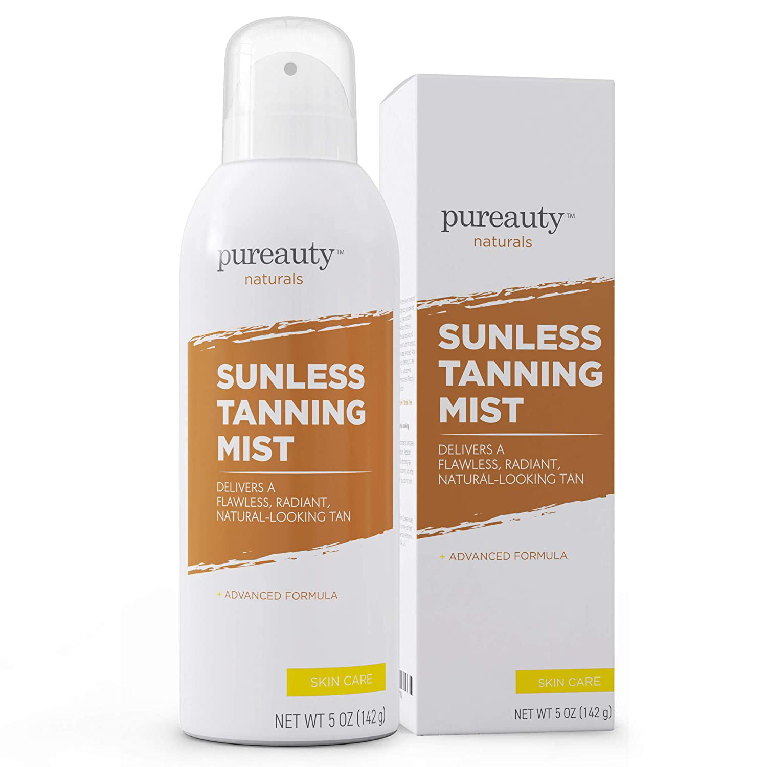 Sunless Tanner Self Tanner For Radiant Natural Looking Spray Tan Quick Drying Easy To Apply