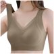 thumbnail image 4 of Sujetador con botones para mujer: sin aros, ropa interior de malla, fruncido y ajuste, cómodo para llevar todo el día, nailon y spandex, lavable a mano o a máquina en agua fría., 4 of 6