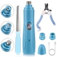 thumbnail image 1 of 1 Uds., limpieza y belleza, cortaúñas para mascotas, sacapuntas de uñas eléctrico de alta potencia, juego de sacapuntas de uñas, 1 of 5