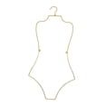 thumbnail image 4 of Baoblaze Lingerie Hanger Storage and Display Bathing Suit Hanger Swimwear Hanger Swimsuit Gold, 4 of 8