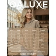 thumbnail image 3 of OALUXE Hoodies for Women Long Sleeve Shirts Pullover Sweatshirts Casual Fall Tunic Tops with Pocket, 3 of 7