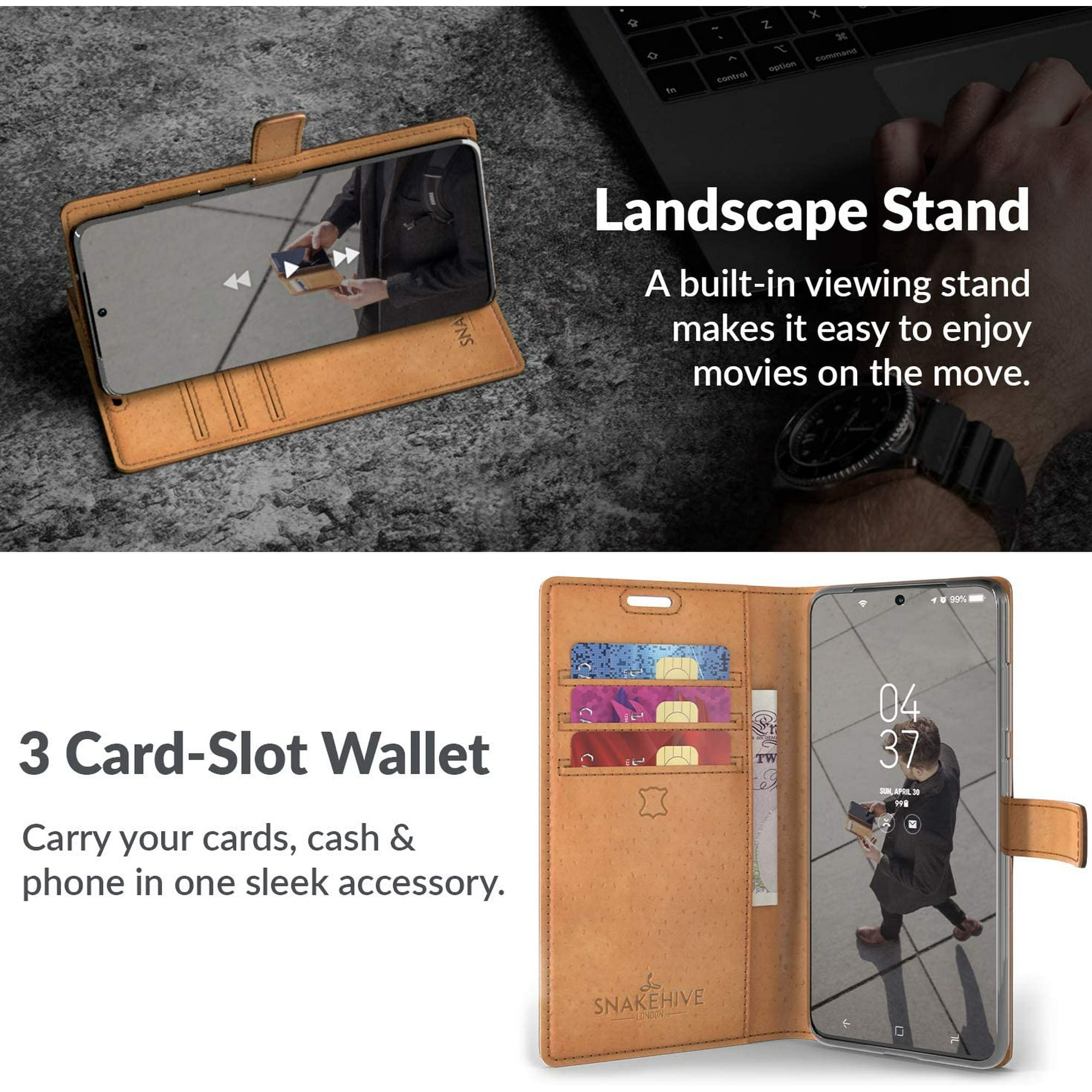 Leather Case Snakehive London Snakehive Vintage Wallet For Samsung