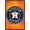 Mahogany Framed Version, variant on MLB Houston Astros - Logo 13 Wall Poster, 14.725" x 22.375"