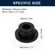 thumbnail image 3 of Uxcell 12 Pcs Tapones Negros para Agujeros, Tapón de Goma Impermeable para Botellas de 19 mm / 0.7" Tapones de Sellado Redondos Tapones de Goma Flexibles, 3 of 6