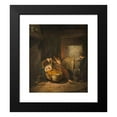 thumbnail image 2 of Joseph Beaume 15x17 Black Modern Framed Museum Art Print Titled - The Sick Child (1843), 2 of 5