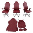 thumbnail image 4 of Gaming Chair Covers, Comprehensive Protection Chair Cover Waterproof  For Home Wine Red,Black,Dark Brown, 4 of 8