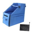 thumbnail image 2 of Caja de almacenamiento plegable para bicicletas, estuche de viaje con cremallera, portátil y asa de transporte, organizador para bicicletas plegables Azul, 2 of 8