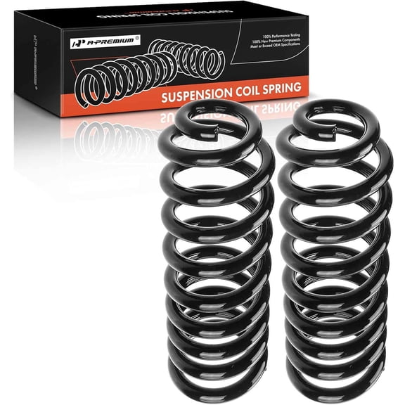 A-Premium 2Pcs Front Suspension Coil Spring Set Compatible with Ford Ranger 1983-1997 & Mazda B2300 B4000 1994-1997 B3000 1994-1995/1997 Driver and Passenger Side