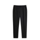 thumbnail image 2 of Pantalones largos para hombre, color liso, informales, a la moda, con cintura elástica, holgados, de pierna ancha, rectos, de poliéster, 2 of 6