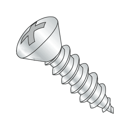 

#6 x 1/2 Type A Self-Tapping Screws / Phillips / Oval Head / Steel / Zinc Plating (Quantity: 50 pcs)