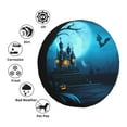 thumbnail image 4 of Pofeuu Happy Halloween-1 Print Spare Tire Wheel Cover for Car Truck SUV Camper Universal Fit Spare Tire Cover RV Spare Tire Covers-14 inch, 4 of 6