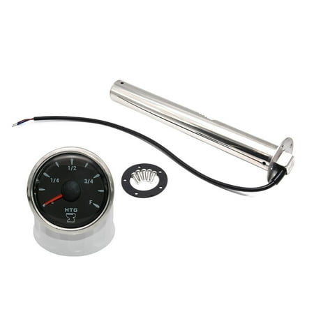 

Boat Car RV Holding Tank Level Gauge 7 Color 52MM HTG Water Sender Unit Sewage Level Meter Gauge Sensor 0-190ohm 240-33ohm 9-32V