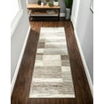 thumbnail image 4 of Superior Rockwood Geometric Indoor Runner Rug, 2' 7" x 12', Light Blue-Ivory, 4 of 6