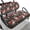 Buffalo Grid Reindeer, variant on Yuyamidu Funny Frog Golf Cart Seat Covers, 2 PCS Universal Fit Fits Most 2-Seat Golf Carts, Stretchy Fabric Include 1 Buttom Seat Cover and 1 Backrest Cover Golf Cart Accessories